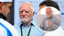Pain Harold, famoso hombre del meme, sorprende a pilotos de la F1 en GP de Hungría