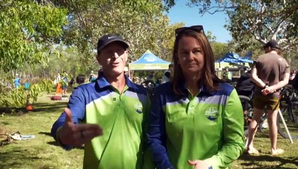 Extreme sports competitors descend on vast national park in the Northern Territory