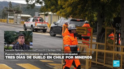 Hallan el cuerpo del último minero desaparecido por derrumbe de mina en Chile