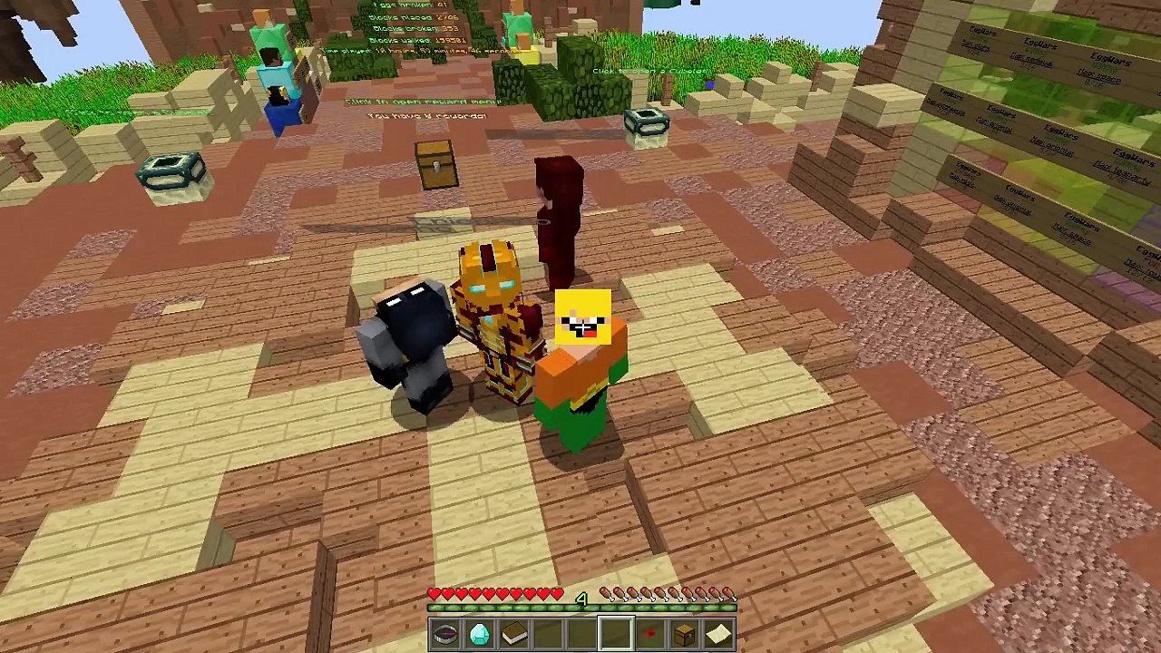 MINECRAFT: O PODER DO CEGO! - SKY EGG WARS