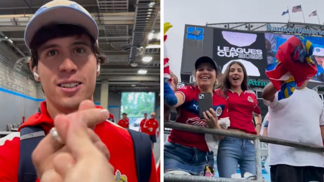 Afición de Chivas demuestra su amor y apoyo mientras el equipo arriba para enfrentar a Charlotte FC