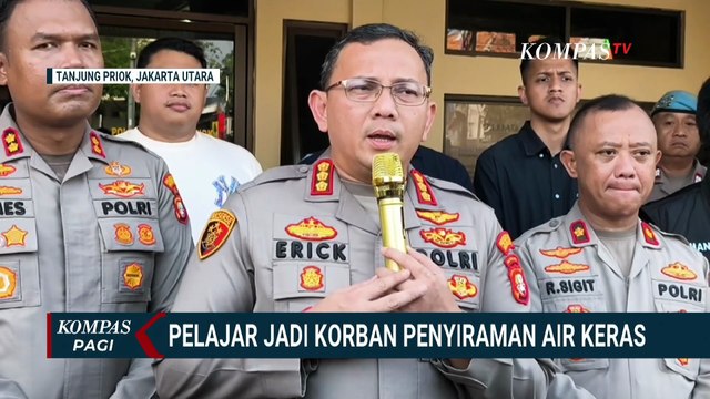 Pelajar di Tanjung Priok Jadi Korban Penyiraman Air Keras, Polisi: Pelaku Juga Pelajar | KOMPAS PAGI