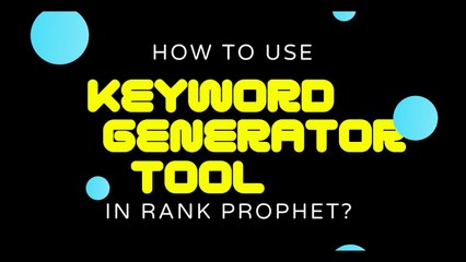 Video Winner - Keyword Suggest
