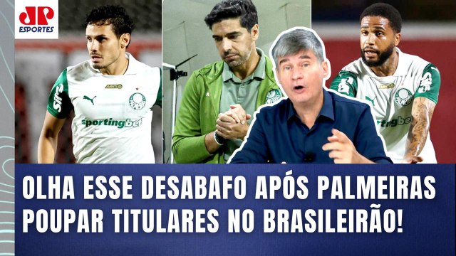 ISSO É PENSAR PEQUENO!!! Eu LAMENTO MUITO que o PALMEIRAS tenha... OLHA esse DESABAFO após EMPATE!