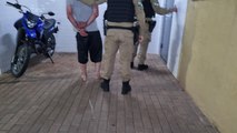 Homem é preso pela Polícia Militar por desacato em Cascavel