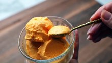 Helado de mango Natural.