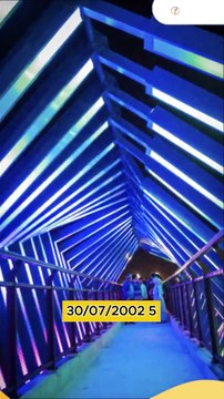 Menikmati Senja di Jembatan Kaca Siak Skywalk Tengku Buwang Asmara