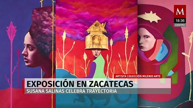 Susana Salinas celebra 25 años de trayectoria con la exposición 'En morada solicitud'