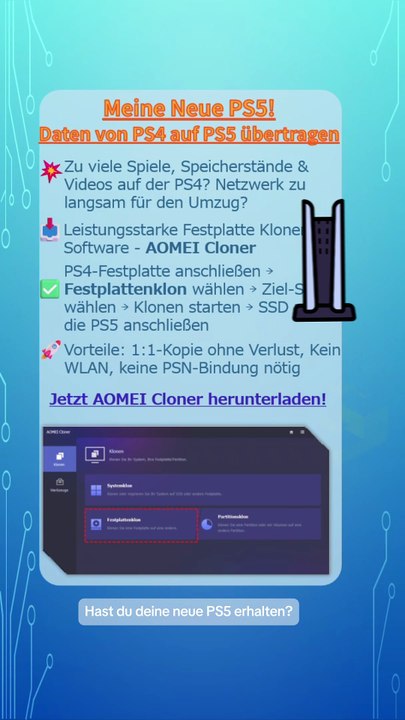 🎮 Daten von PS4 auf PS5 übertragen – so geht’s ohne Stress!