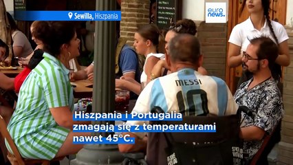 Ekstremalna pogoda w Europie: Hiszpania i Portugalia ogłaszają alarm z powodu zagrożenia pożarowego