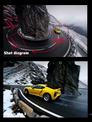 Create car drifting video using Veo 3