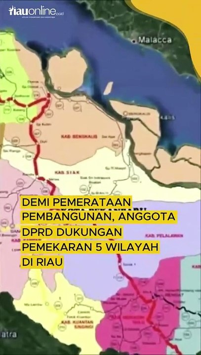 Demi Pemerataan Pembangunan, Anggota DPRD Dukungan Pemekaran 5 Wilayah di Riau