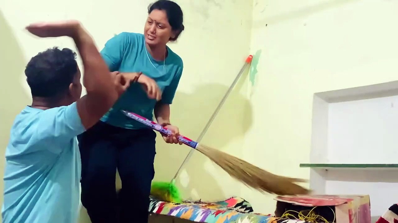 छिपकली वाला कार्टून वीडियो __ lizard cartoon video __ Husband wife funny video