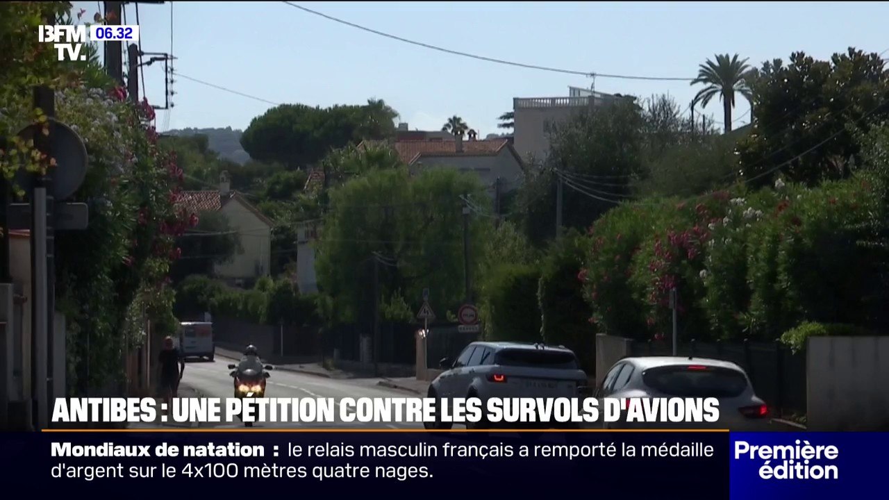 "On a eu 288 vols au-dessus de chez nous le lun...