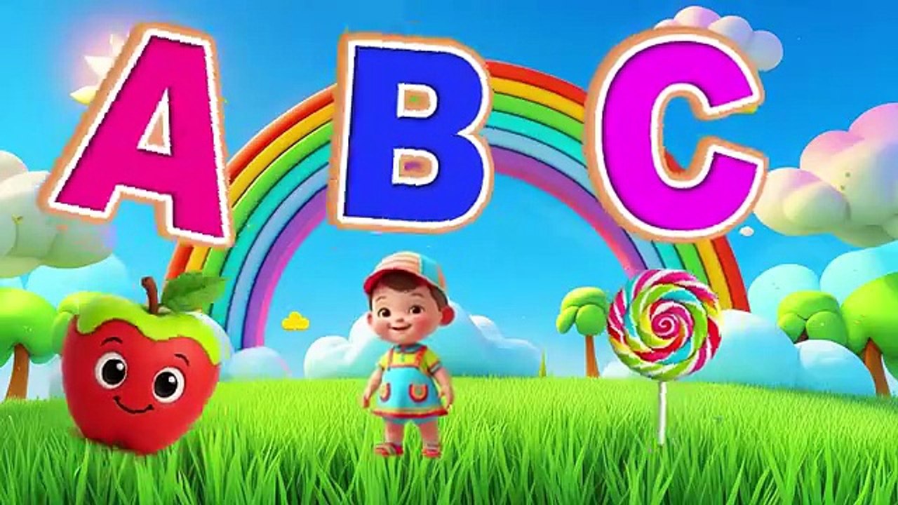 A is for Apple 🍎  ABC Phonics Song for Kids | Learn the Alphabet with Fun Sounds