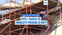 OPEC+ w niedzielę uzgodnił zwiększenie wydobycia ropy o 547 tys. baryłek dziennie od września