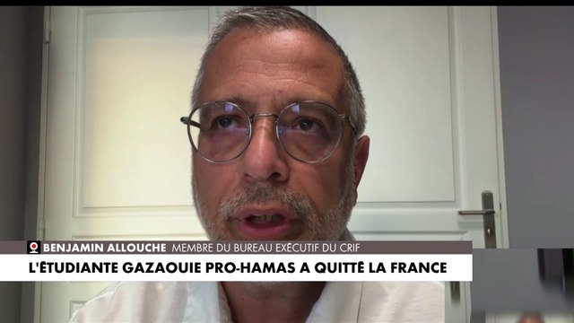 La présence des réfugiés gazaouis en France «inquiète la communauté juive», estime Benjamin Allouche