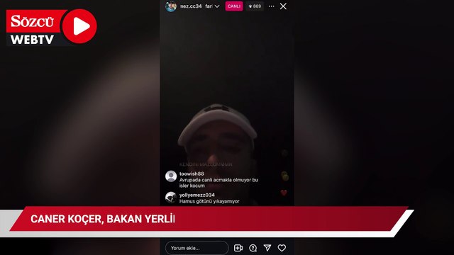 Yurt dışında öldürülen Daltonlar Çetesi'nin sözde üst düzey yöneticisi Caner Koçer, Bakan Yerlikaya'yı da tehdit etmiş!