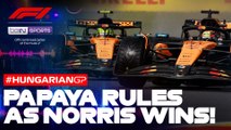 Norris fends off Piastri in thrilling McLaren duel! | Formula 1 Hungarian Grand Prix 2025
