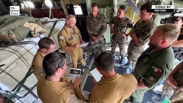 Jordan, UAE and European countries airdrop humanitarian aid over Gaza