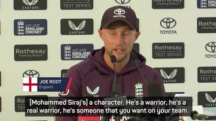 'Warrior' Siraj actually a really nice lad - Root