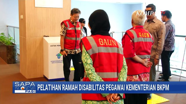 Kementerian BKPM dan GAUN Latih Aparatur Berikan Layanan Publik Ramah Disabilitas | SAPA PAGI