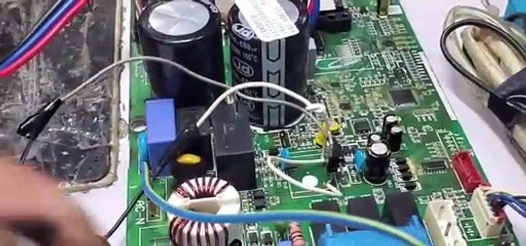 F1 error E5 error DC inverter AC Orient PEL F1 E5 error solve