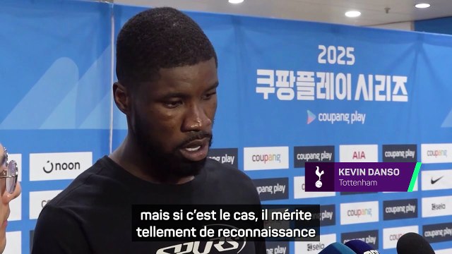 Kevin Danso rend hommage à Heung-min Son