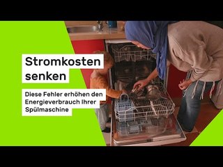 Stromkosten senken: Diese Fehler erhöhen den Energieverbrauch Ihrer Spülmaschine