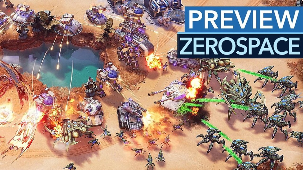 ZeroSpace - Vorschau-Video: Man wird ja wohl noch von StarCraft träumen dürfen!