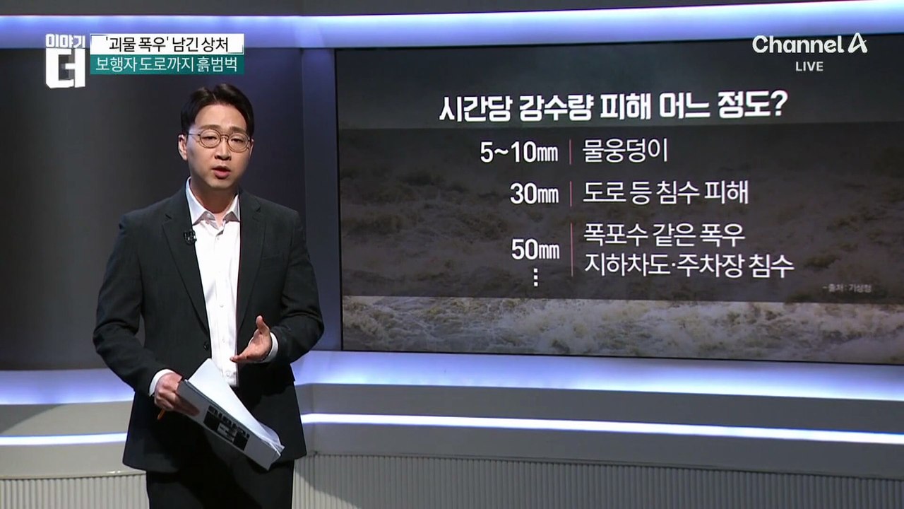 전남 무안 시간당 142㎜…“200년 빈도 폭우”