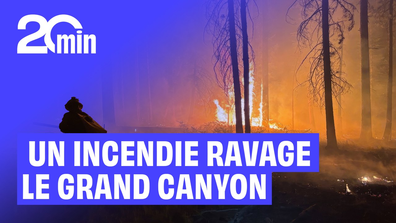 Un incendie ravage le Grand Canyon depuis un mois