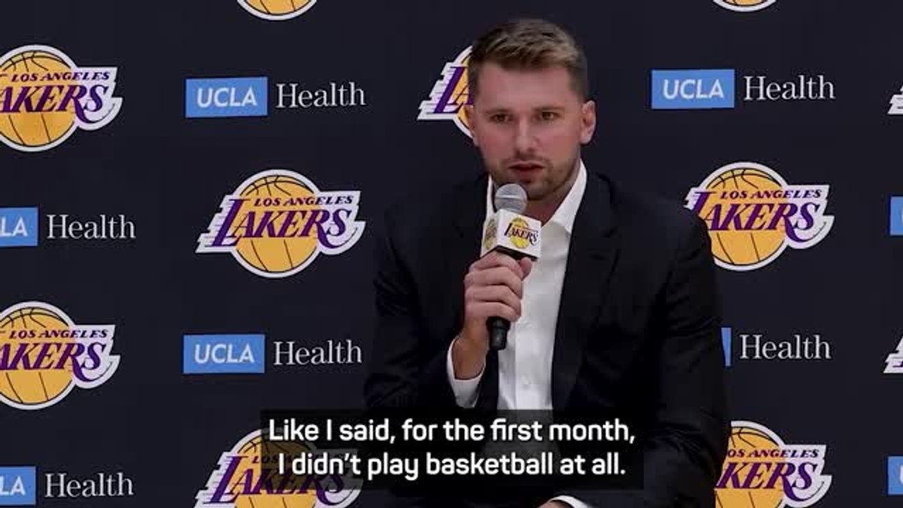 Doncic reveals how he got into the best shape of his career