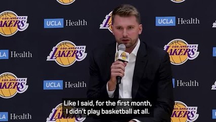 Doncic reveals how he got into the best shape of his career