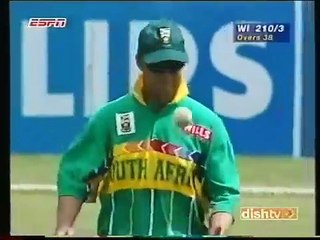 1996 CWC | West Indies vs South Africa, 3rd QF at Karachi.