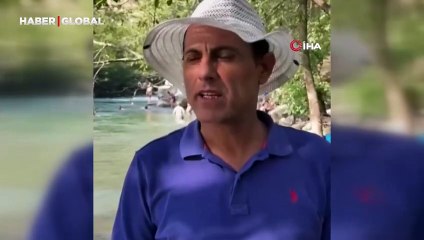 Hakkari'de sıcaktan bunalanların gözdesi Avaşin Deresi