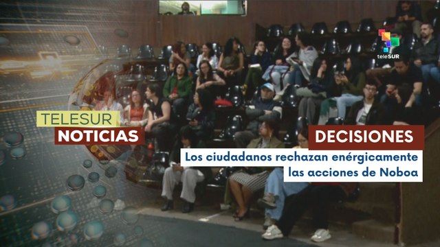 Organizaciones sociales en Ecuador se reunieron para tomar decisiones contra leyes del parlamento