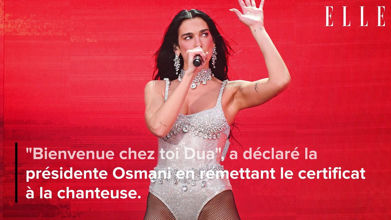 « Je me sens plus complète » : originaire du Kosovo, Dua Lipa obtient la citoyenneté