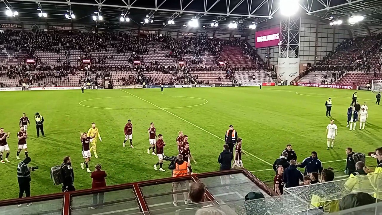 Hearts 2-0 Aberdeen