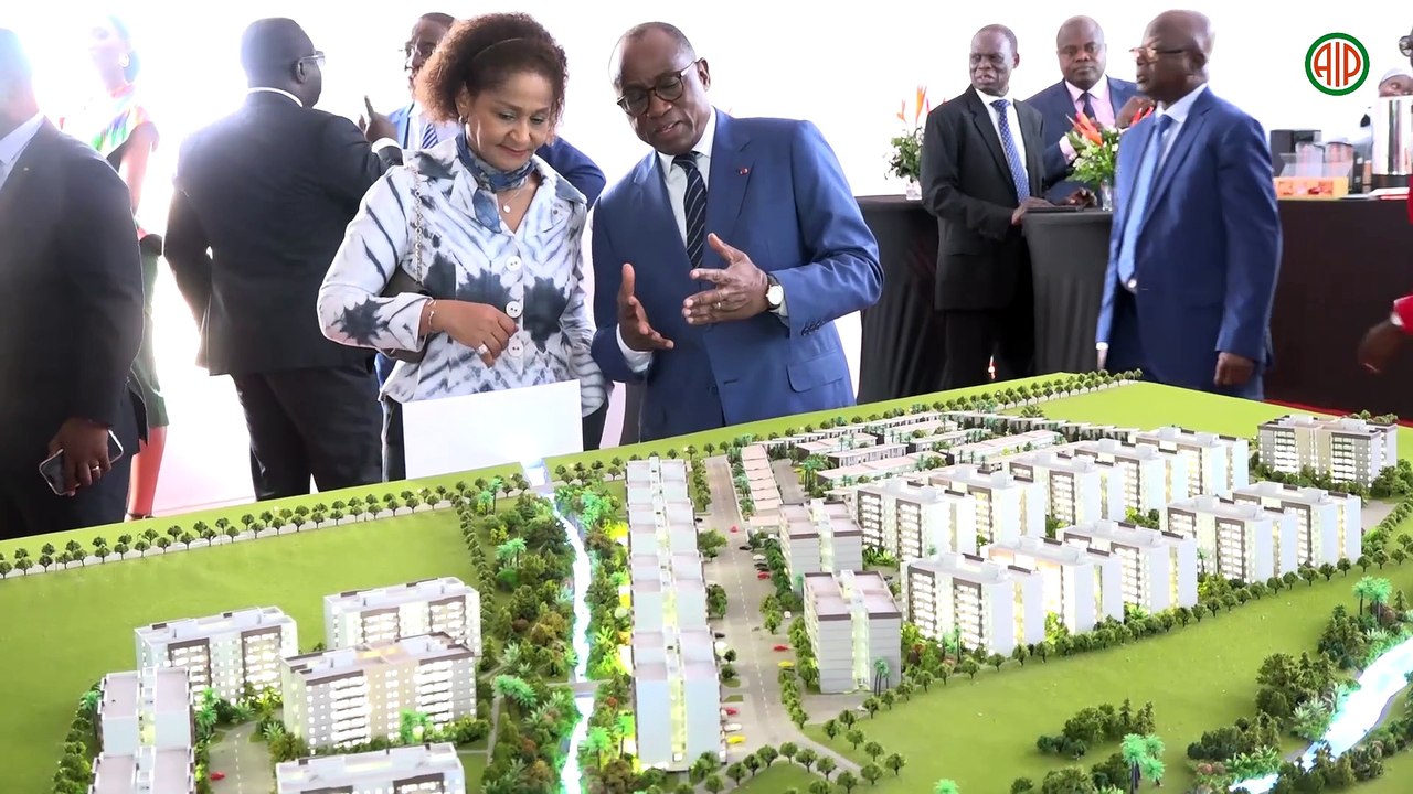 Projet immobilier "les Jardins d’Ahoué" : le premier ministre relève des points caractéristiques d’une bonne opération immobilière