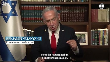 Netanyahu, tras los vídeos de los rehenes de Hamas: "Les están matando de hambre como los nazis"