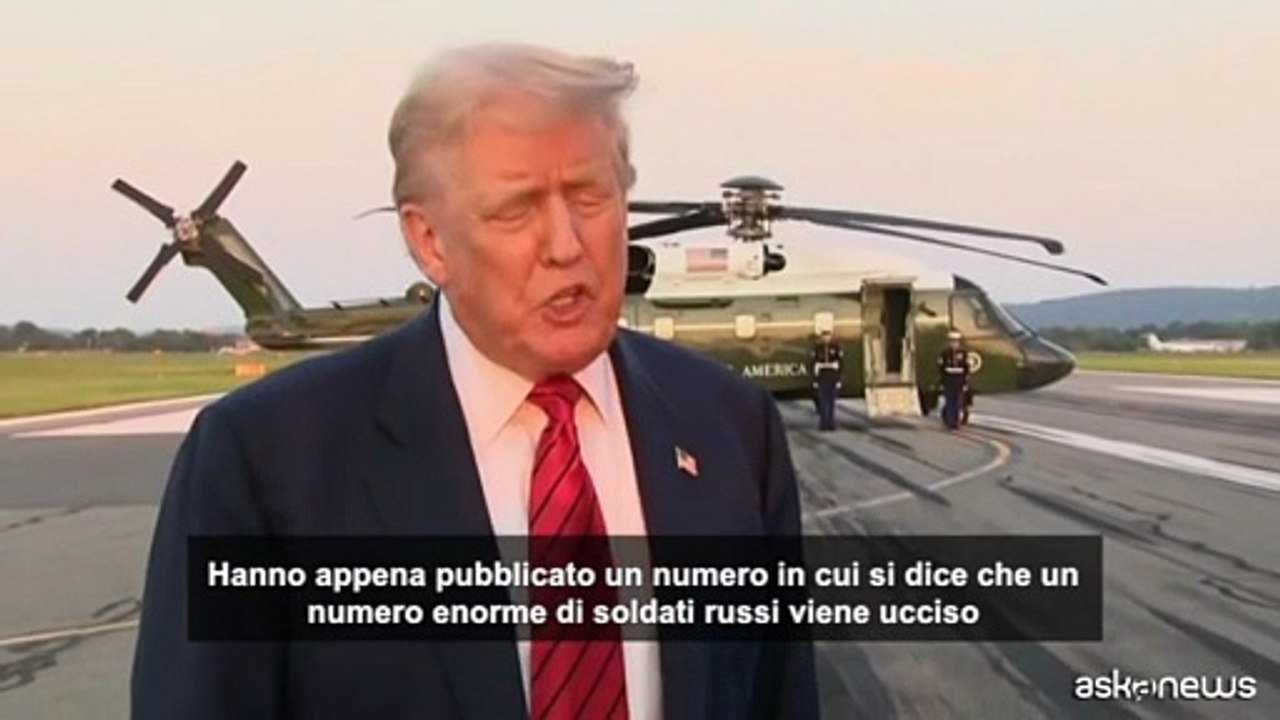 Trump: inviato Witkoff a Mosca "mercoledì o giovedì"