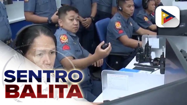 PNP, nakaresponde na sa mahigit 3,200 tawag sa 911 hotline sa loob ng 5 minuto; pagdadala ng non-lethal weapon ng mga pulis, pinag-aaralan | ulat ni Ryan Lesigues