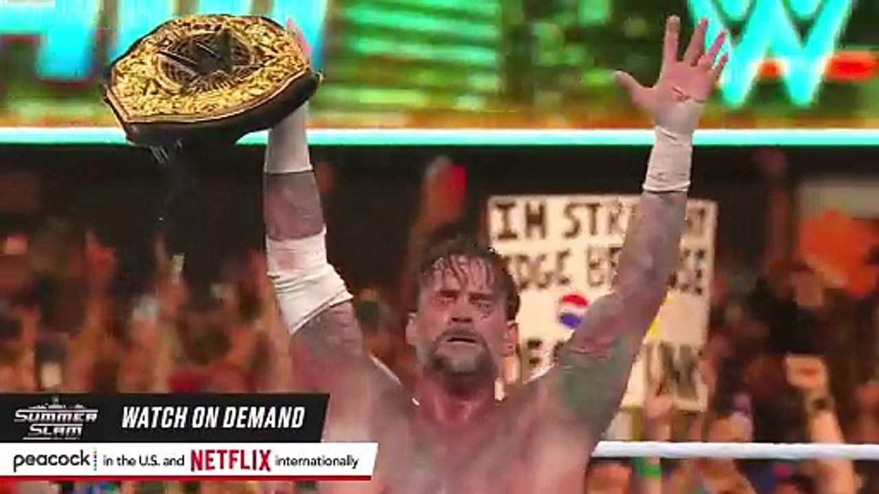 Seth Rollins CASHES IN on CM Punk in “Ruse of the Century” SummerSlam 2025 highlights - WWE