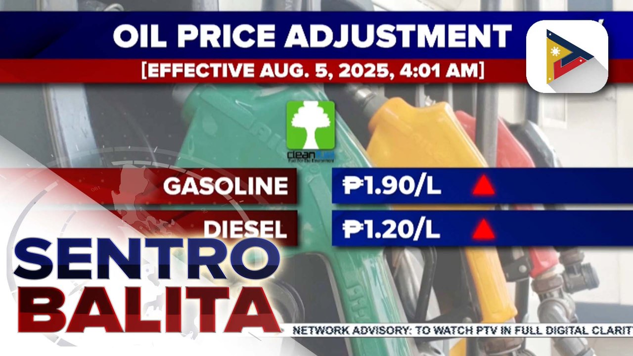 Panibagong taas-presyo sa mga produktong petrolyo, ipapatupad bukas