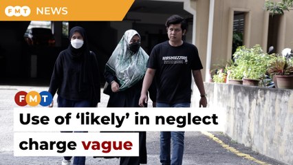 Use of ‘likely’ in neglect charge against Zayn Rayyan’s mum vague, court told