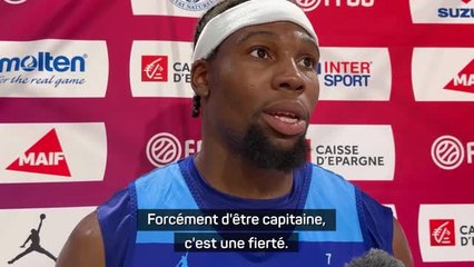 Bleus - Yabusele : "Forcément d'être capitaine, c'est une fierté"