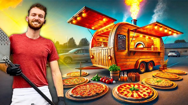 Il QUITTE son TRAVAIL pour CREER sa PIZZERIA en BOIS ! 👏