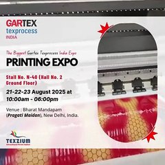 The world of next-gen textile printing at Gartex 2025!