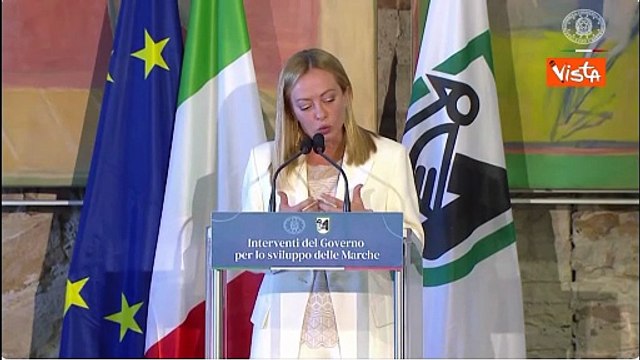 Meloni: Nelle Marche la sintesi tra tradizione e innovazione è motore di occupazione e sviluppo